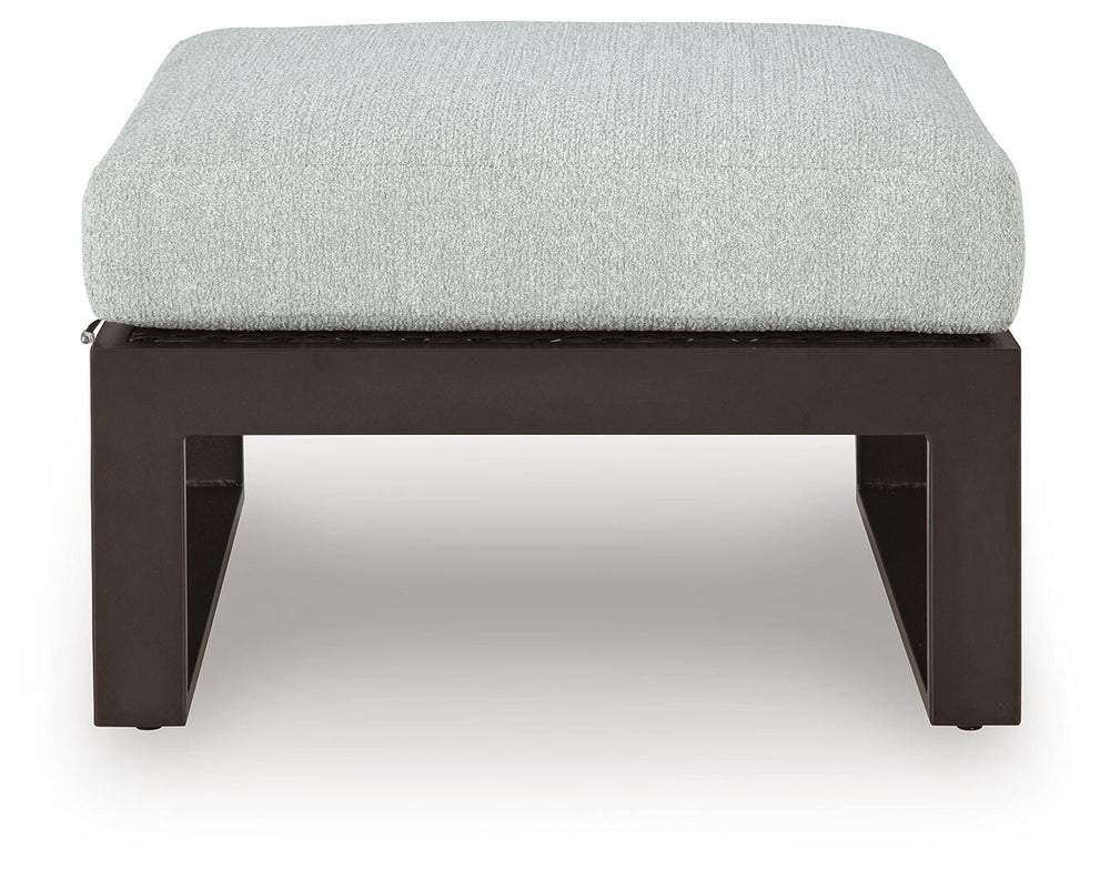 Beachloft Outdoor Ottoman with Cushion - Black (4)