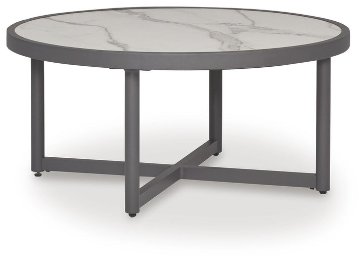 Ocean Beach Outdoor Coffee Table - Gray (1)