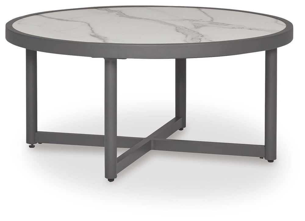 Ocean Beach Outdoor Coffee Table - Gray (1)