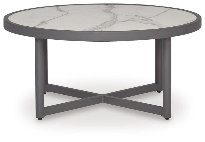 Ocean Beach Outdoor Coffee Table - Gray (3)