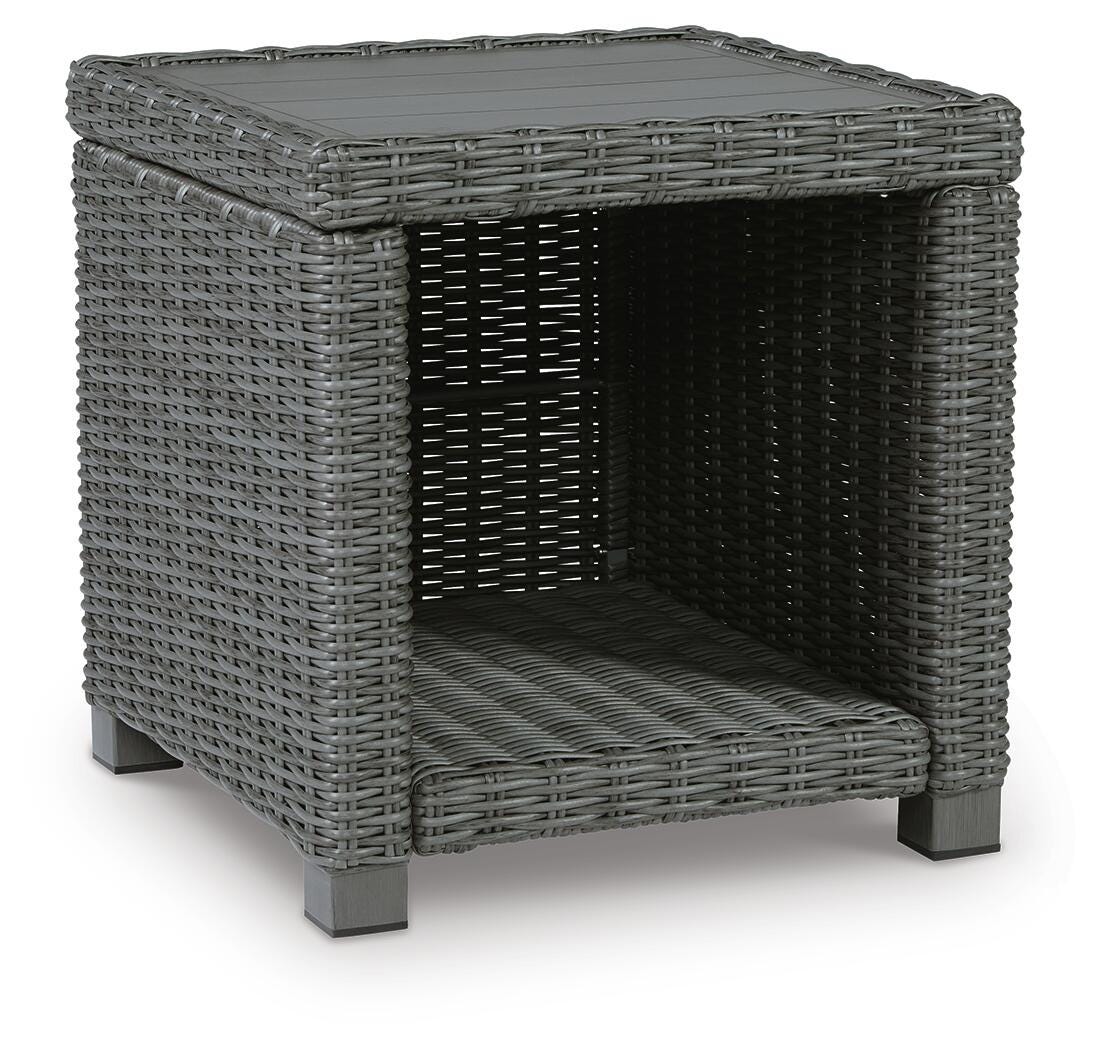 Elite Park Outdoor End Table - Gray (1)