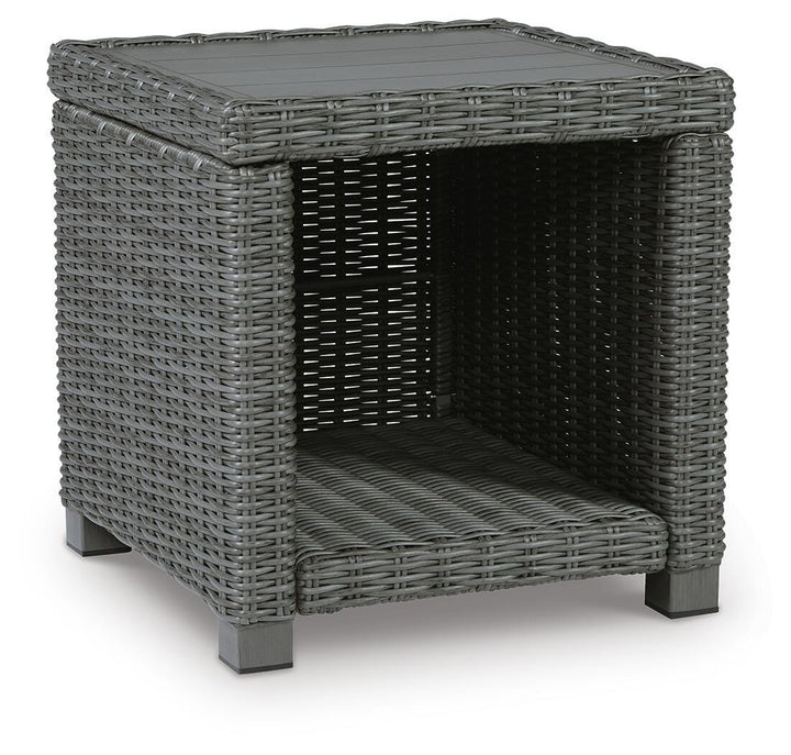 Elite Park Outdoor End Table - Gray (1)