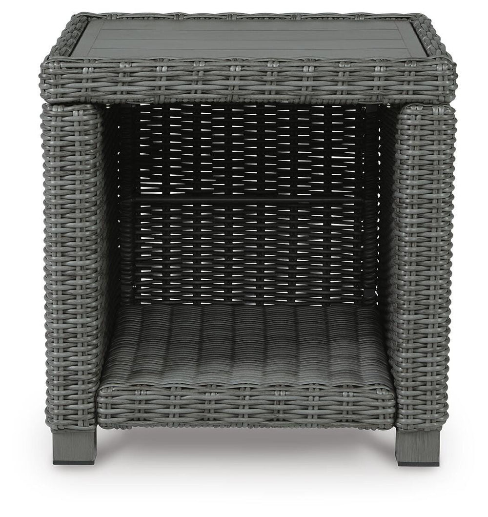 Elite Park Outdoor End Table - Gray (3)