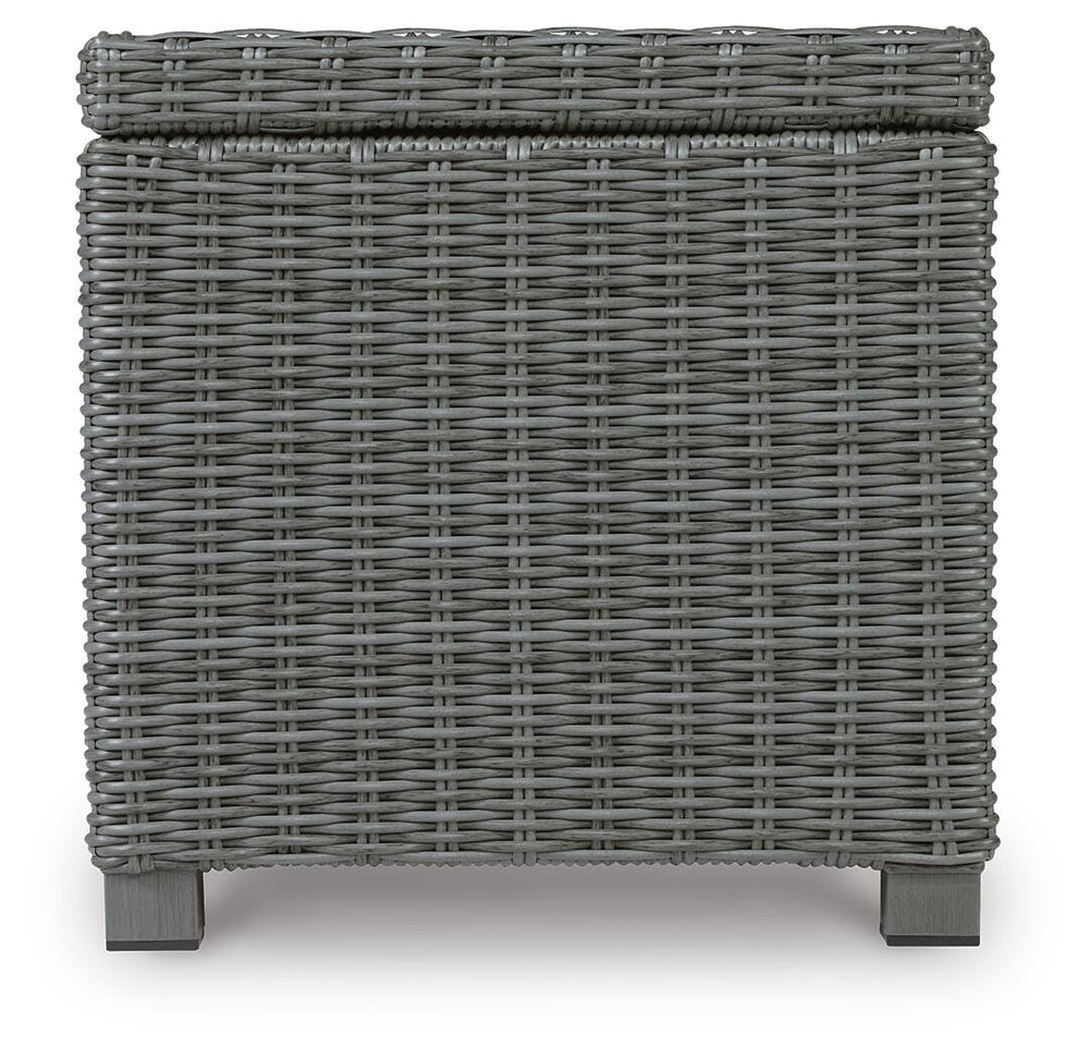 Elite Park Outdoor End Table - Gray (4)