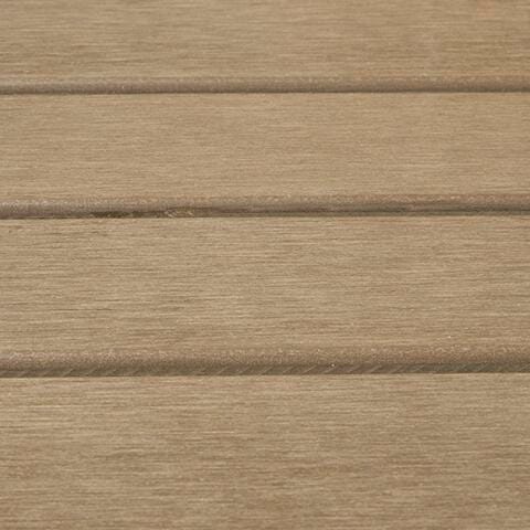Hallow Creek Outdoor Coffee Table - Light Brown (6)