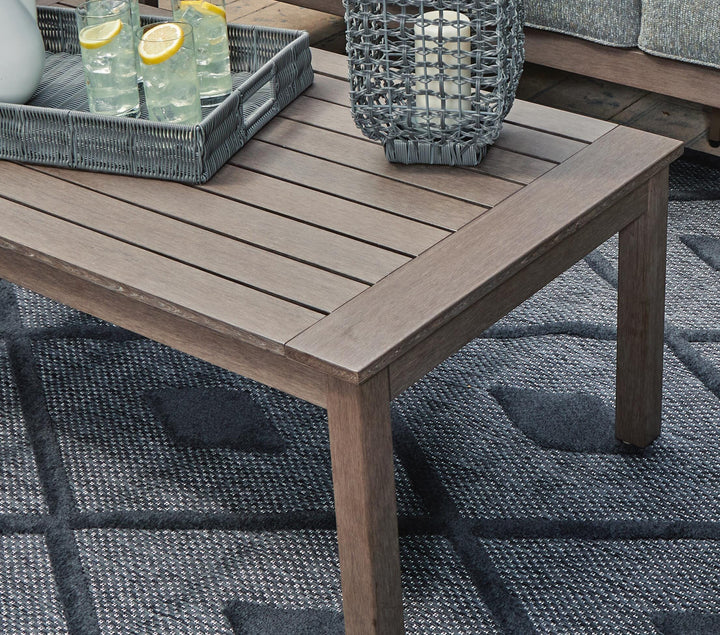 Hillside Barn Outdoor Coffee Table - Dark Brown (6)