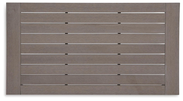 Hillside Barn Outdoor Coffee Table - Dark Brown (5)