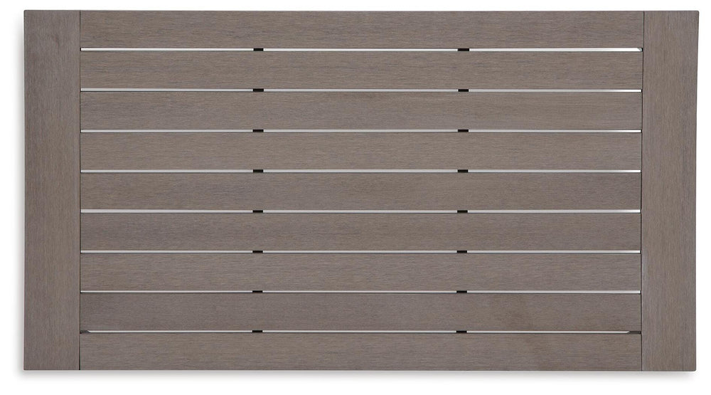 Hillside Barn Outdoor Coffee Table - Dark Brown (5)