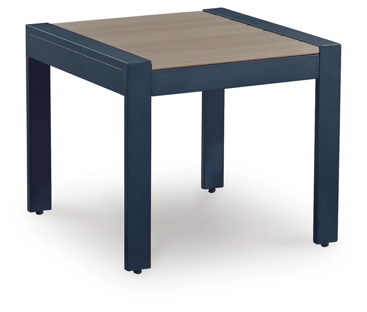 East Beach Outdoor End Table - Blue (1)