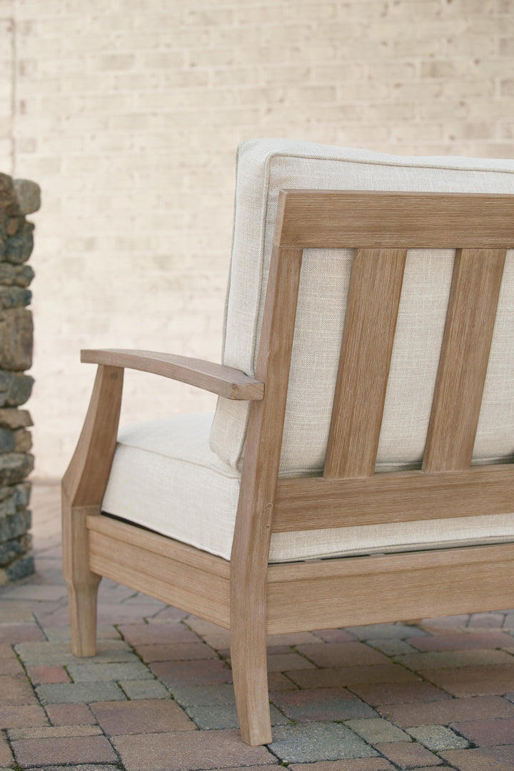Carter Hall Lounge Chair with Cushion - Beige (5)