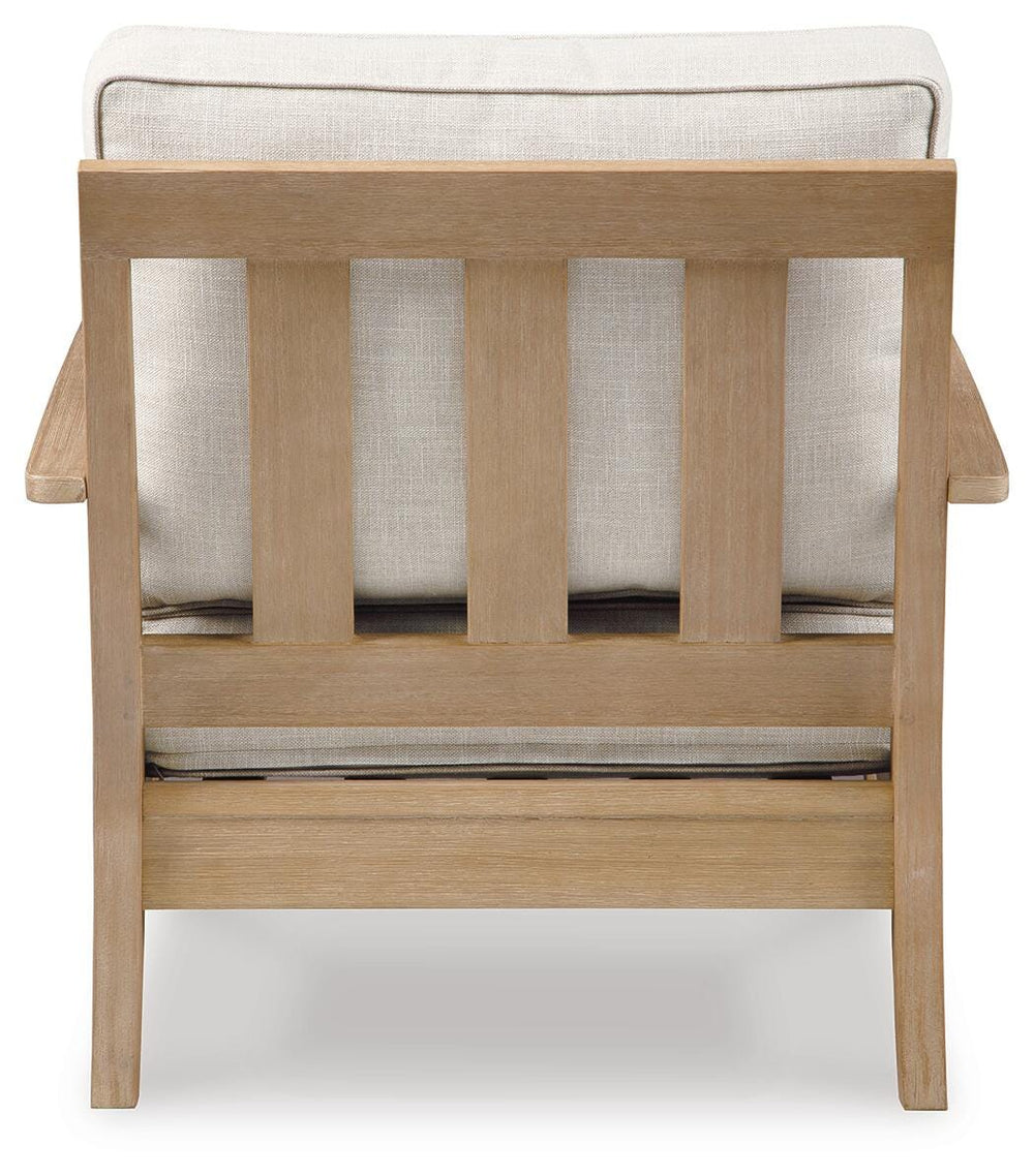Carter Hall Lounge Chair with Cushion - Beige (4)