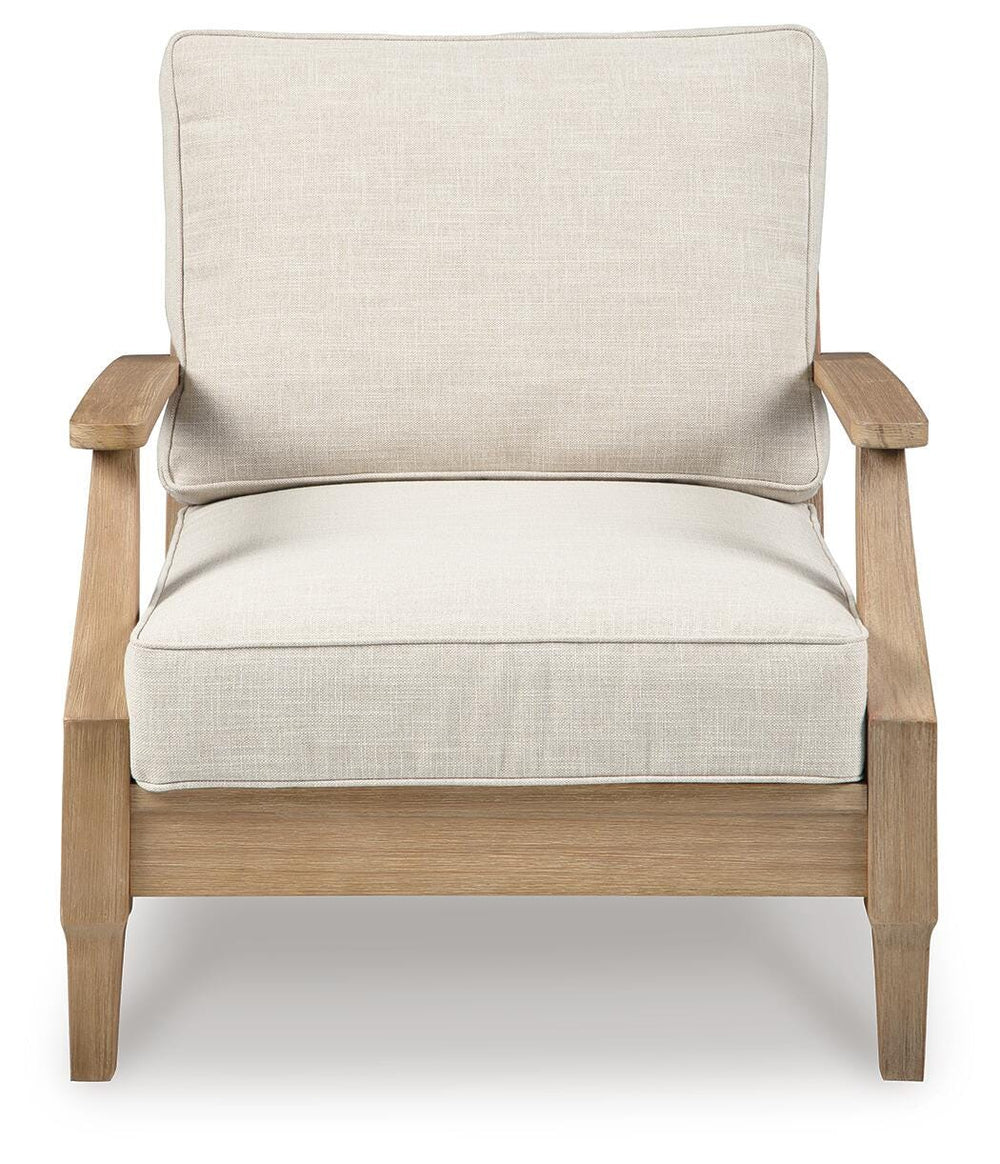 Carter Hall Lounge Chair with Cushion - Beige (3)