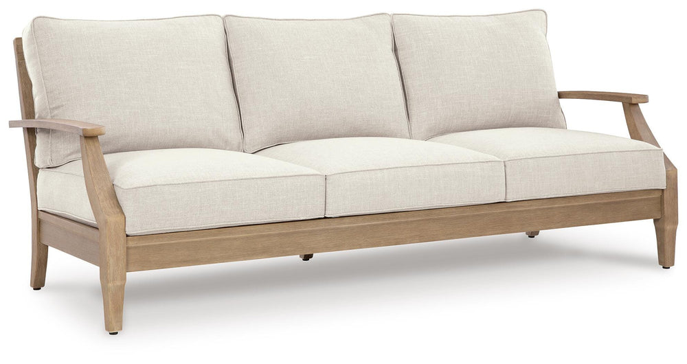 Carter Hall Outdoor Sofa with Cushion - Beige (1)
