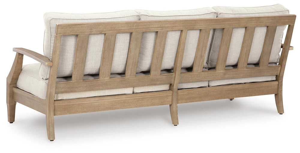 Carter Hall Outdoor Sofa with Cushion - Beige (5)
