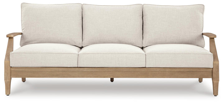 Carter Hall Outdoor Sofa with Cushion - Beige (3)