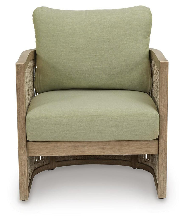 Serena Shores Outdoor Lounge Chair (Set of 2) - Green (3)