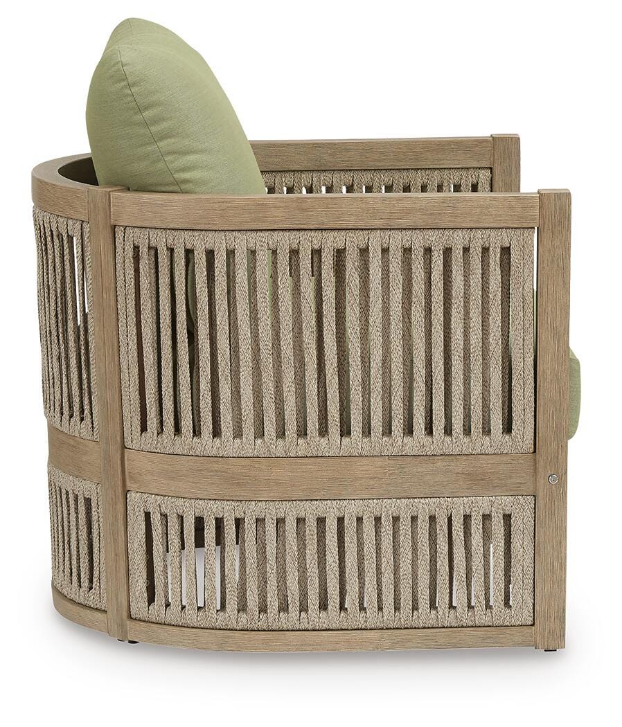 Serena Shores Outdoor Lounge Chair (Set of 2) - Green (4)