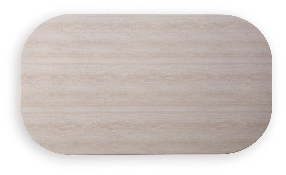 Dolan Creek Outdoor Coffee Table - Beige (5)