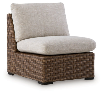 Dolan Creek Outdoor Armless Chair with Cushion