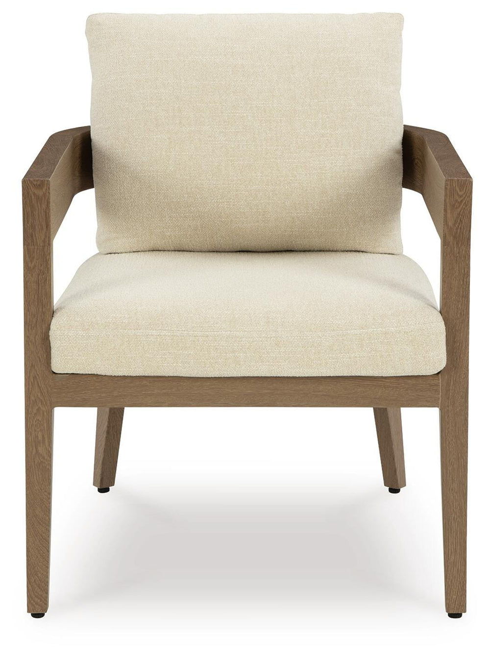 Serene Bay Outdoor Dining Arm Chair with Cushion (Set of 2) - Dark Brown (4)