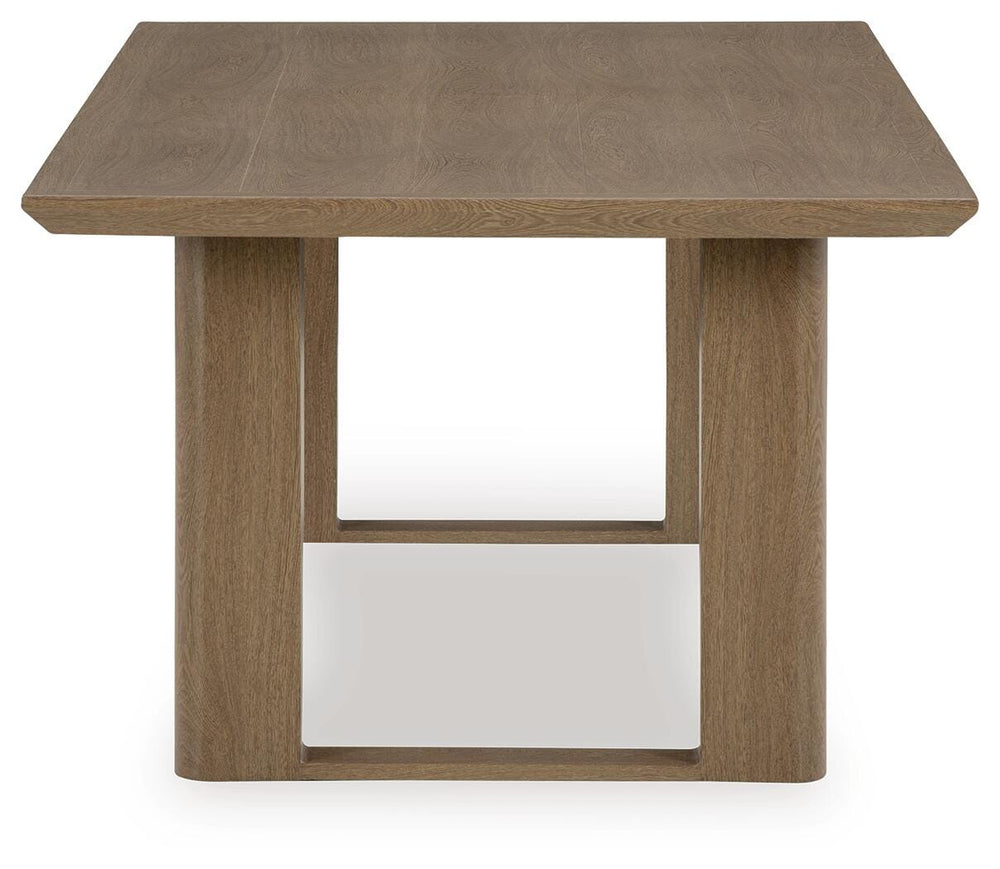 Serene Bay Outdoor Dining Table - Dark Brown (4)