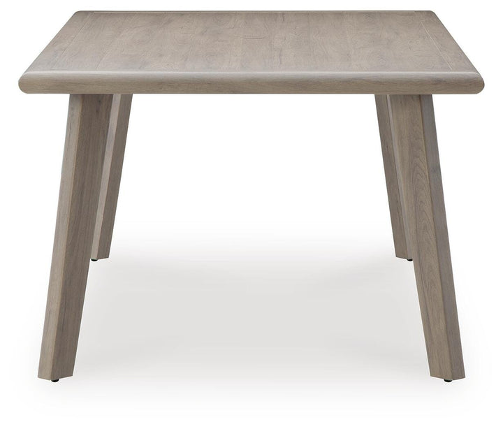 Cliff Trails Outdoor Dining Table - Beige (4)