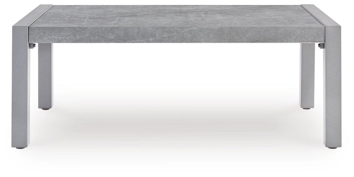 Hurley Park Outdoor Coffee Table - Gray (3)