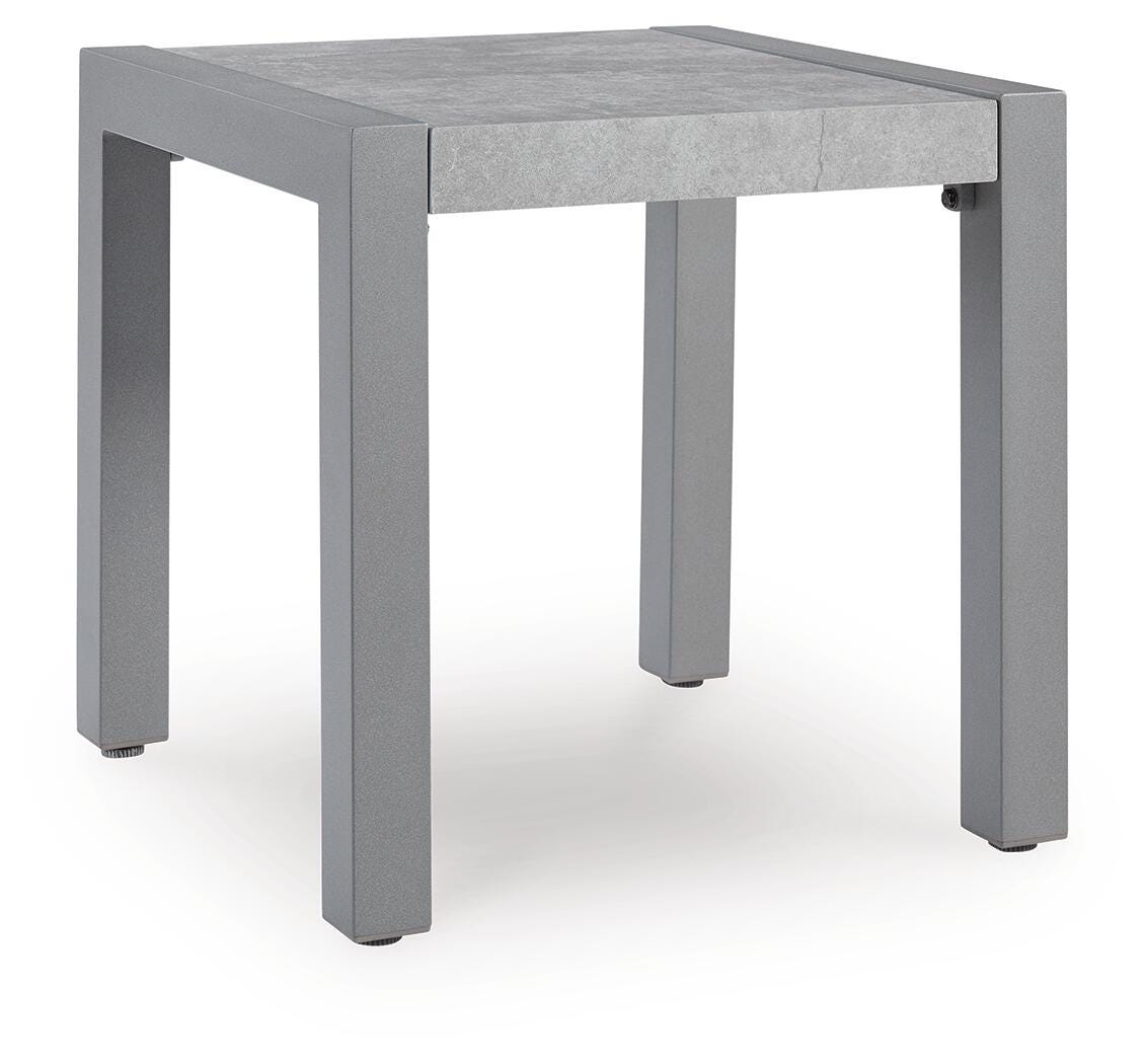 Hurley Park Outdoor End Table - Gray (1)