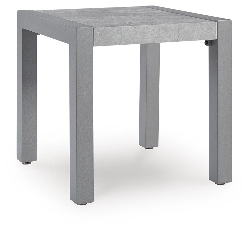 Hurley Park Outdoor End Table - Gray (1)