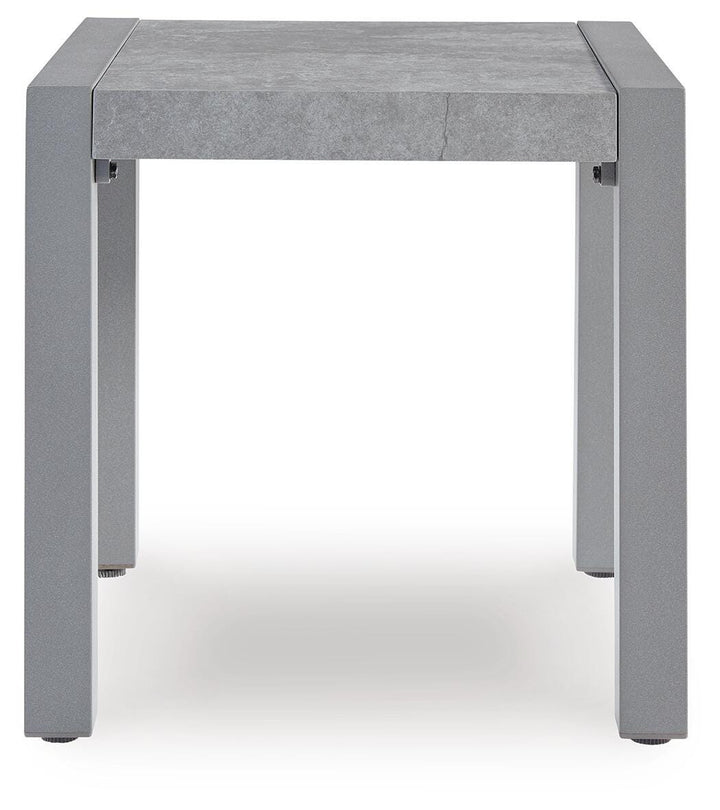 Hurley Park Outdoor End Table - Gray (3)