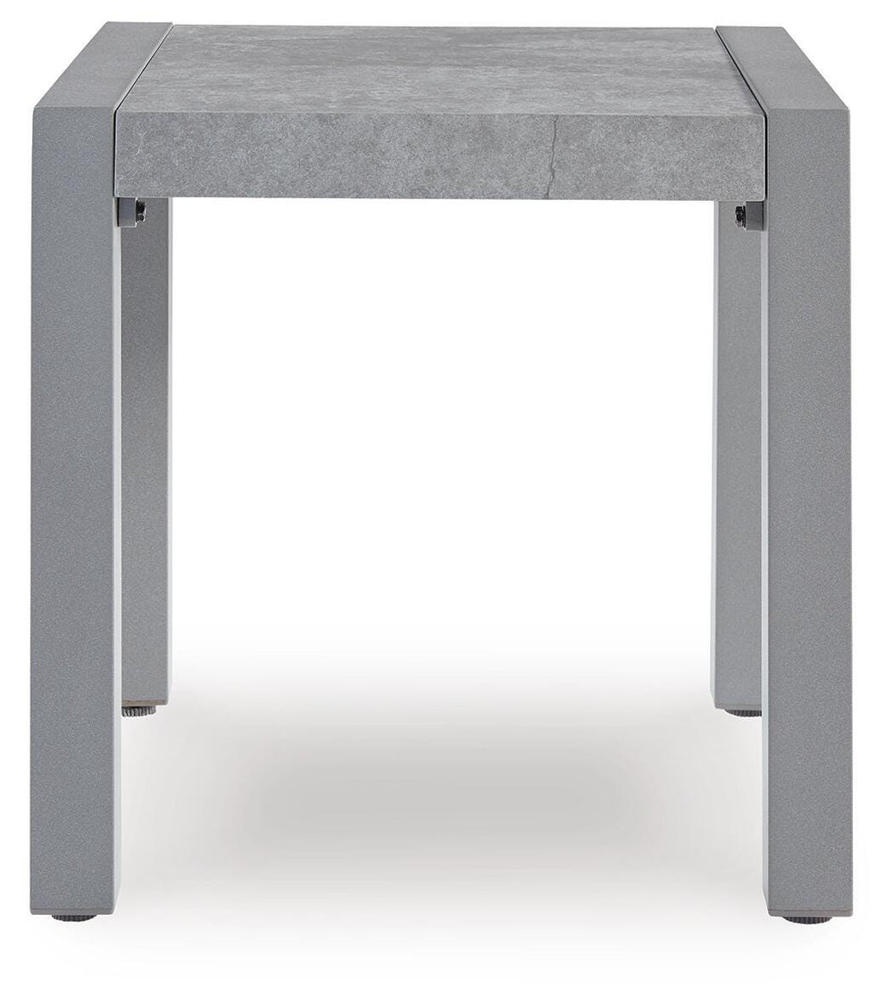 Hurley Park Outdoor End Table - Gray (3)