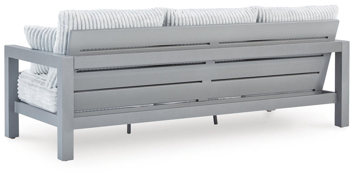 Hurley Park Outdoor Sofa with Cushion - Gray (4)