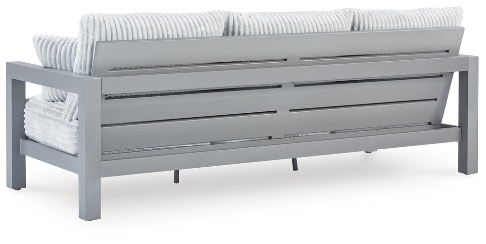 Hurley Park Outdoor Sofa with Cushion - Gray (4)