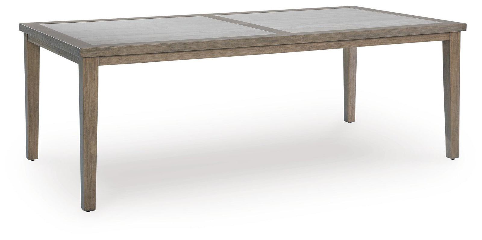 Rainier Ranch Outdoor Dining Table - Beige (1)