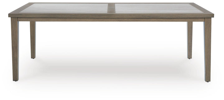 Rainier Ranch Outdoor Dining Table - Beige (3)