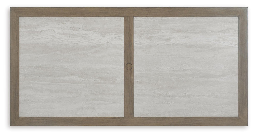 Rainier Ranch Outdoor Dining Table - Beige (5)