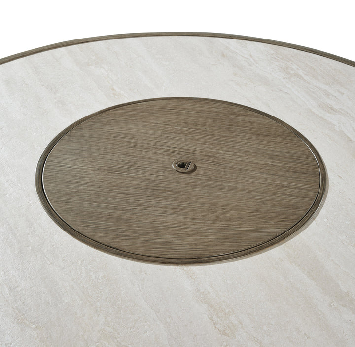 Rainier Ranch Fire Pit Table - Beige (7)