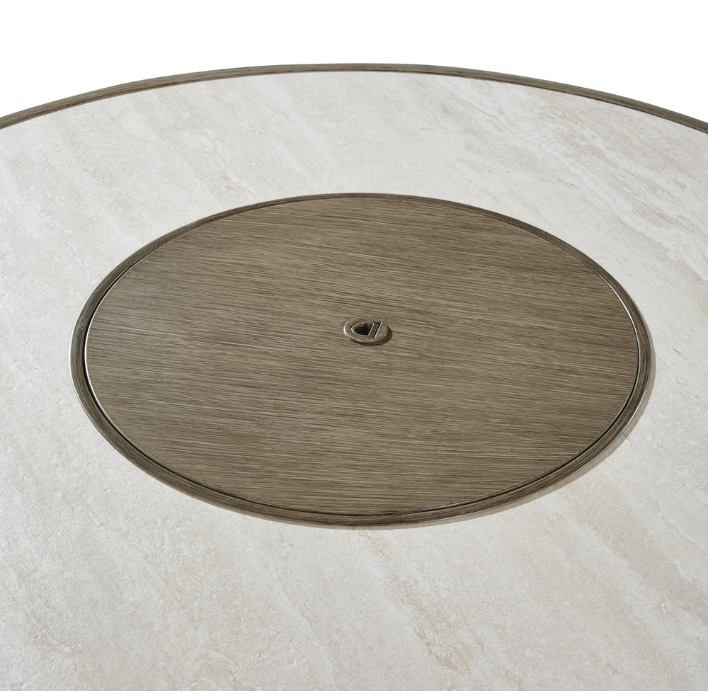 Rainier Ranch Fire Pit Table - Beige (7)