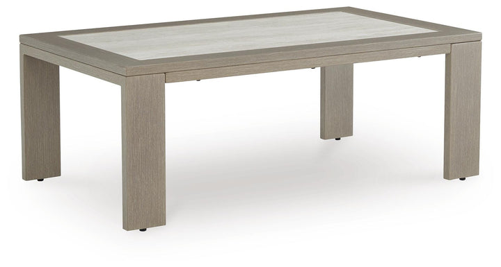 Kimpton Isle Outdoor Coffee Table - Beige (1)