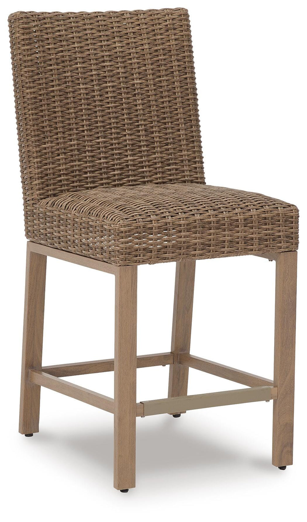 Walton Bridge Outdoor Bar Stool (Set of 2) - Light Brown (3)