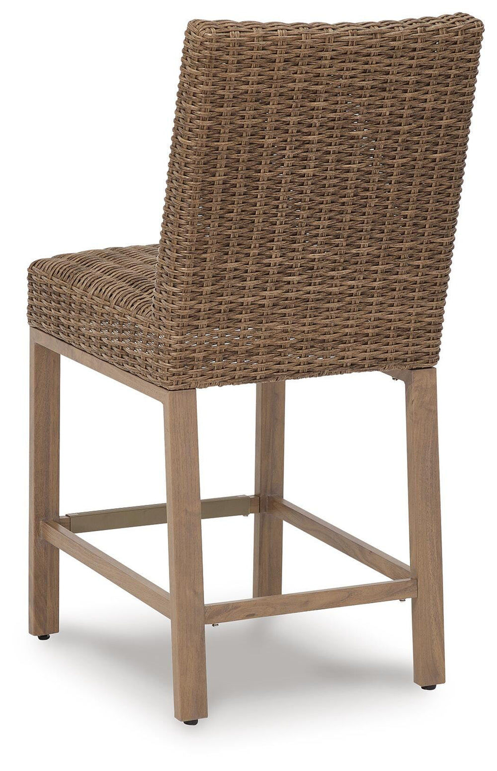 Walton Bridge Outdoor Bar Stool (Set of 2) - Light Brown (6)