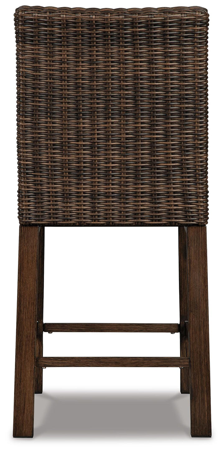 Paradise Trail Bar Stool (Set of 2) - Light Brown (6)