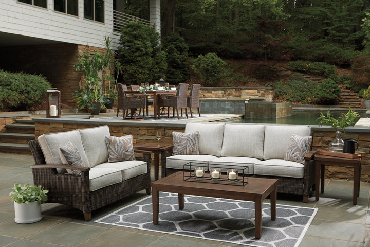 Paradise Trail Sofa with Cushion - Light Brown (10)
