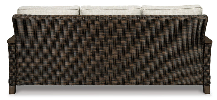Paradise Trail Sofa with Cushion - Light Brown (6)