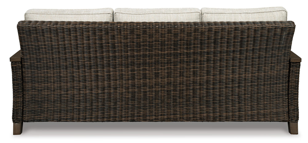 Paradise Trail Sofa with Cushion - Light Brown (6)