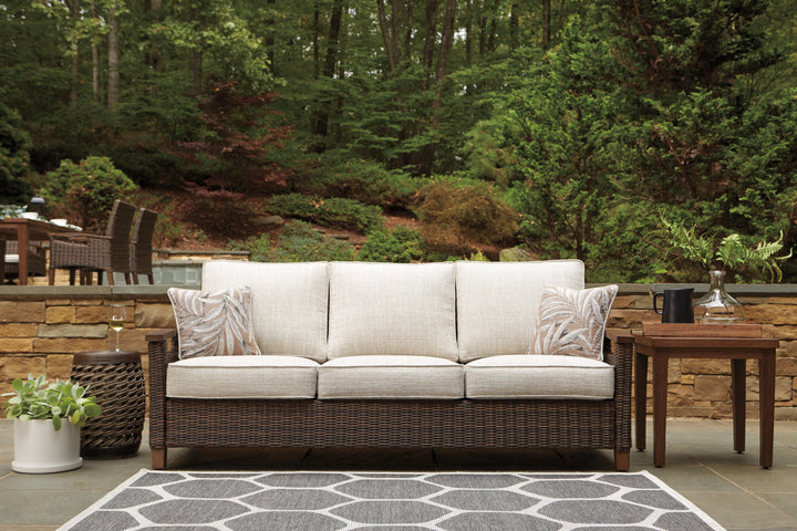 Paradise Trail Sofa with Cushion - Light Brown (12)