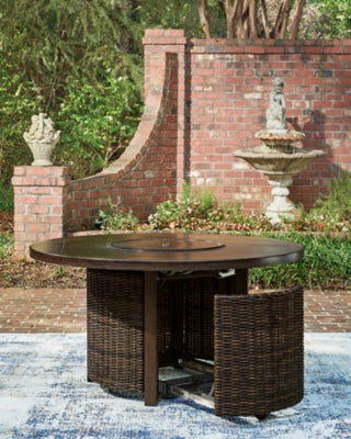 Monterey Point Outdoor Fire Pit Table