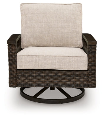 Monterey Point Outdoor Swivel Lounge Chair (Set of 2)
