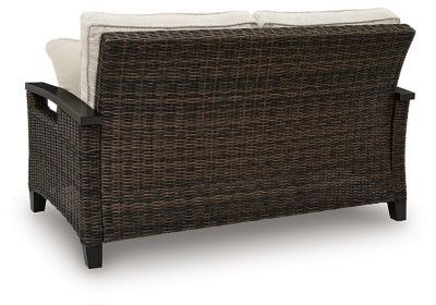 Monterey Point Outdoor Loveseat with Cushion