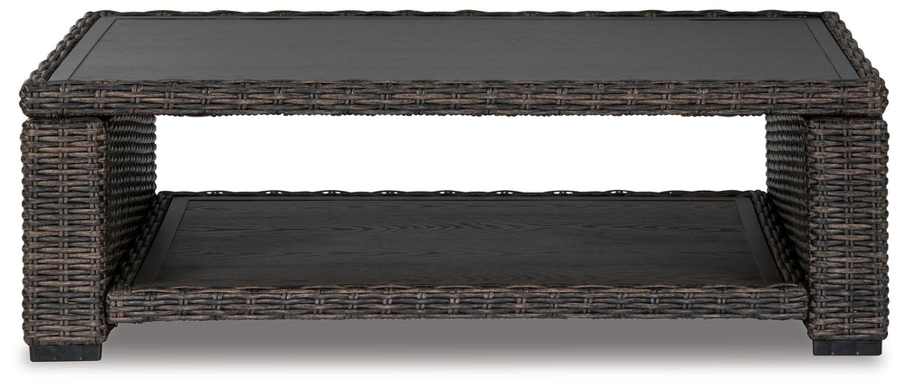 Grasson Lane Coffee Table - Dark Brown (3)